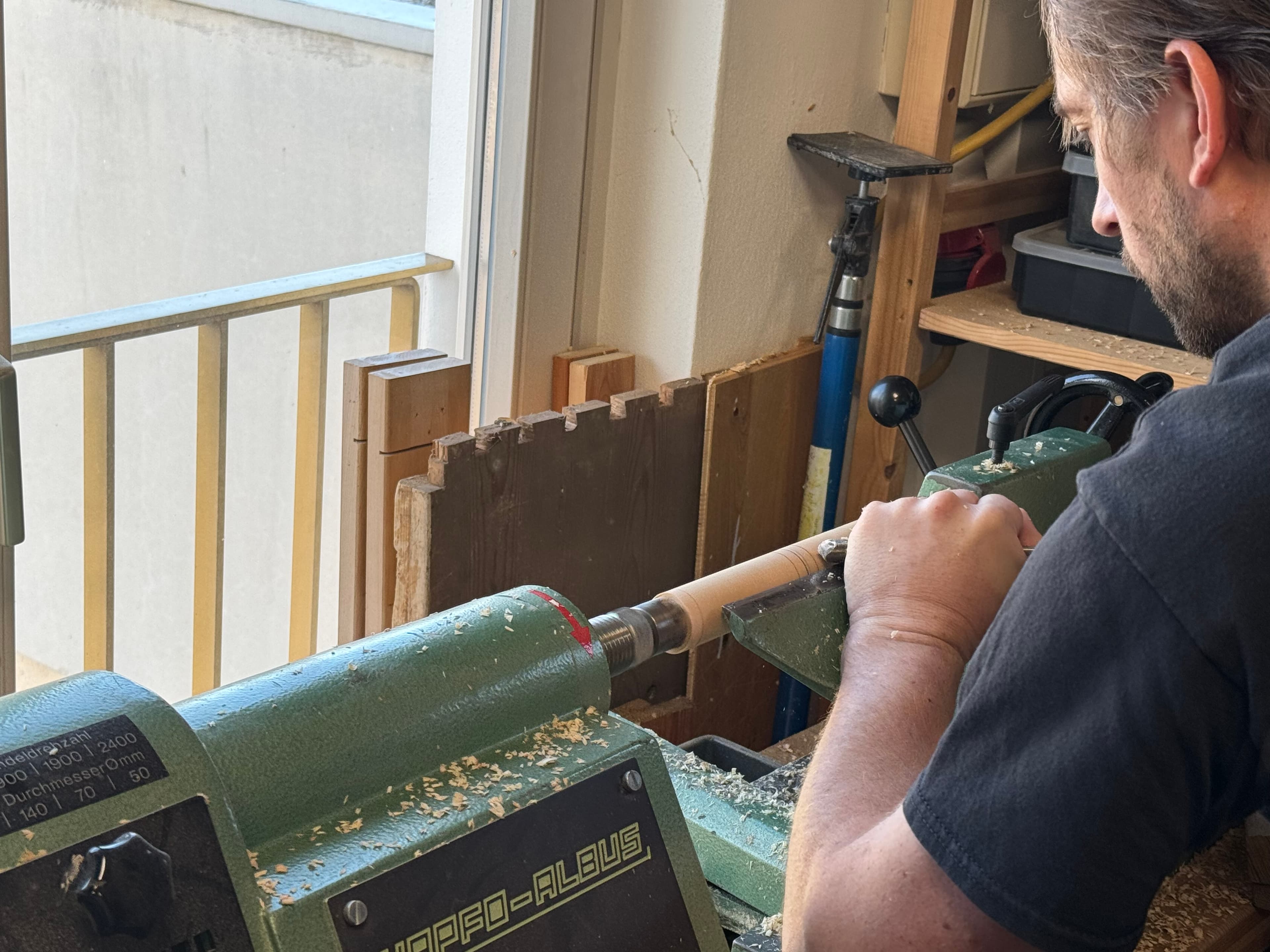 Handwerk und Präzision - Drechseln